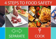 4 Steps to Food Safety