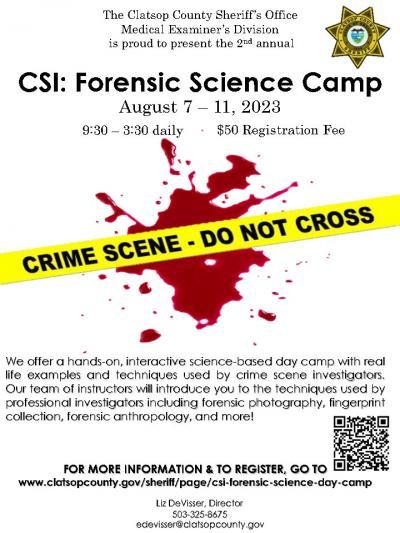 2023 CSI Camp Flyer with Details for registration