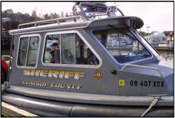 Clatsop County Sheriff Boat